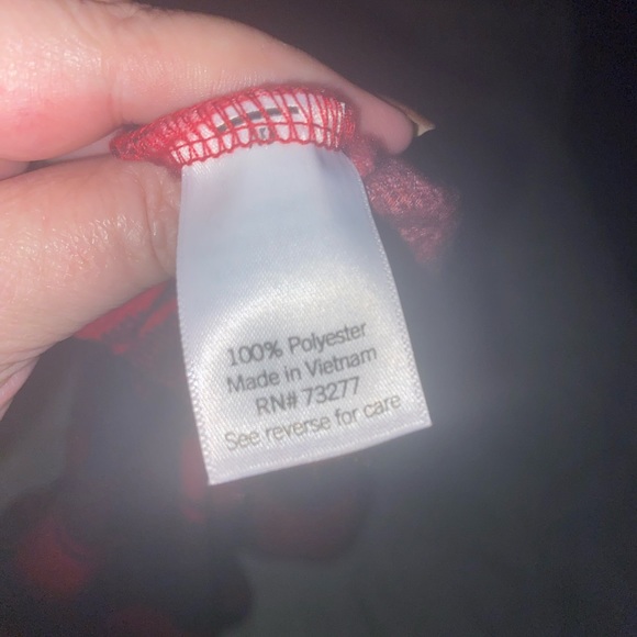 SONOMA Women’s Buffalo Plaid Pajama bottoms. SZ MED. NEW - Picture 3 of 4